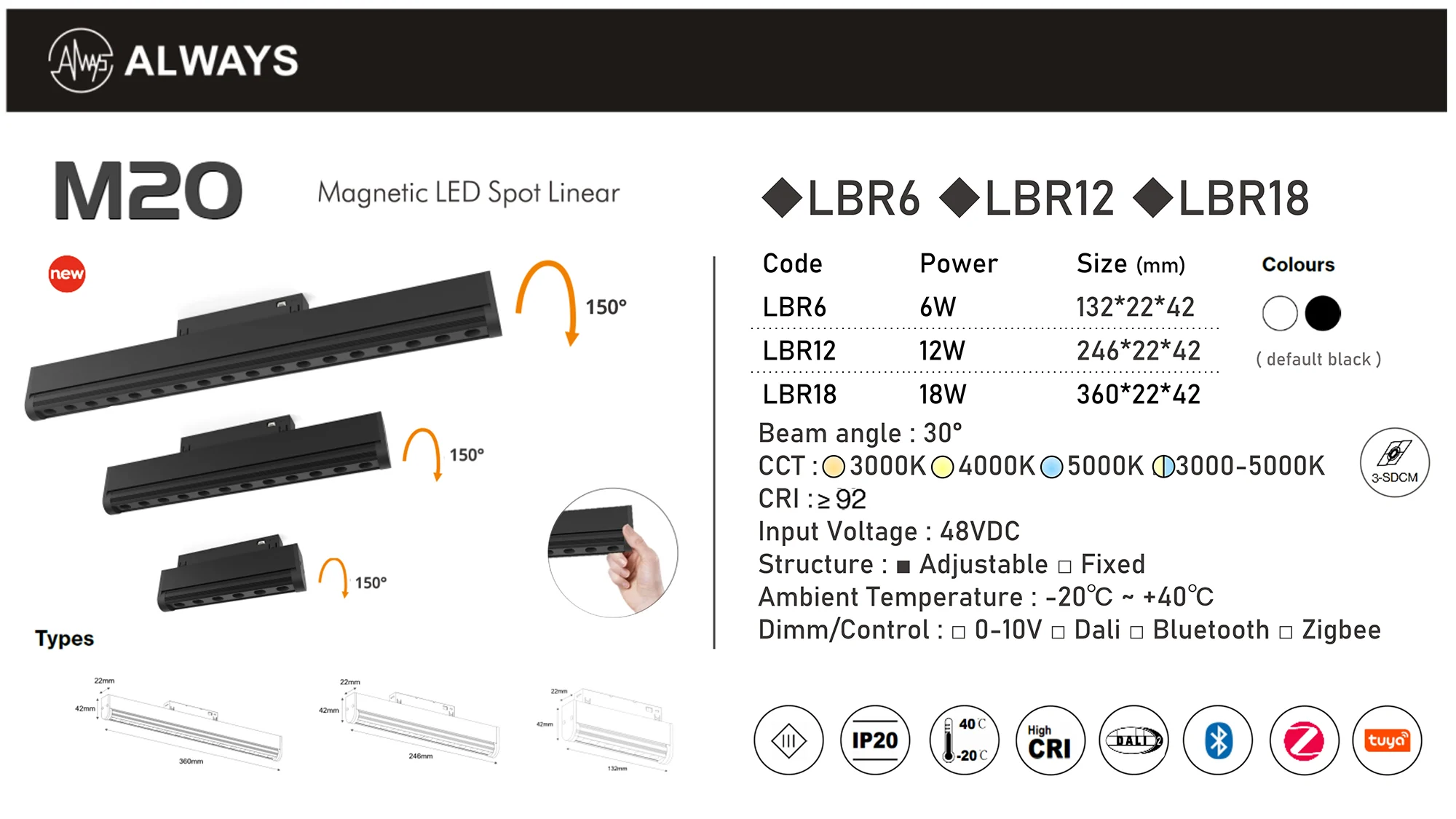 M20-LBR12 гэрэл