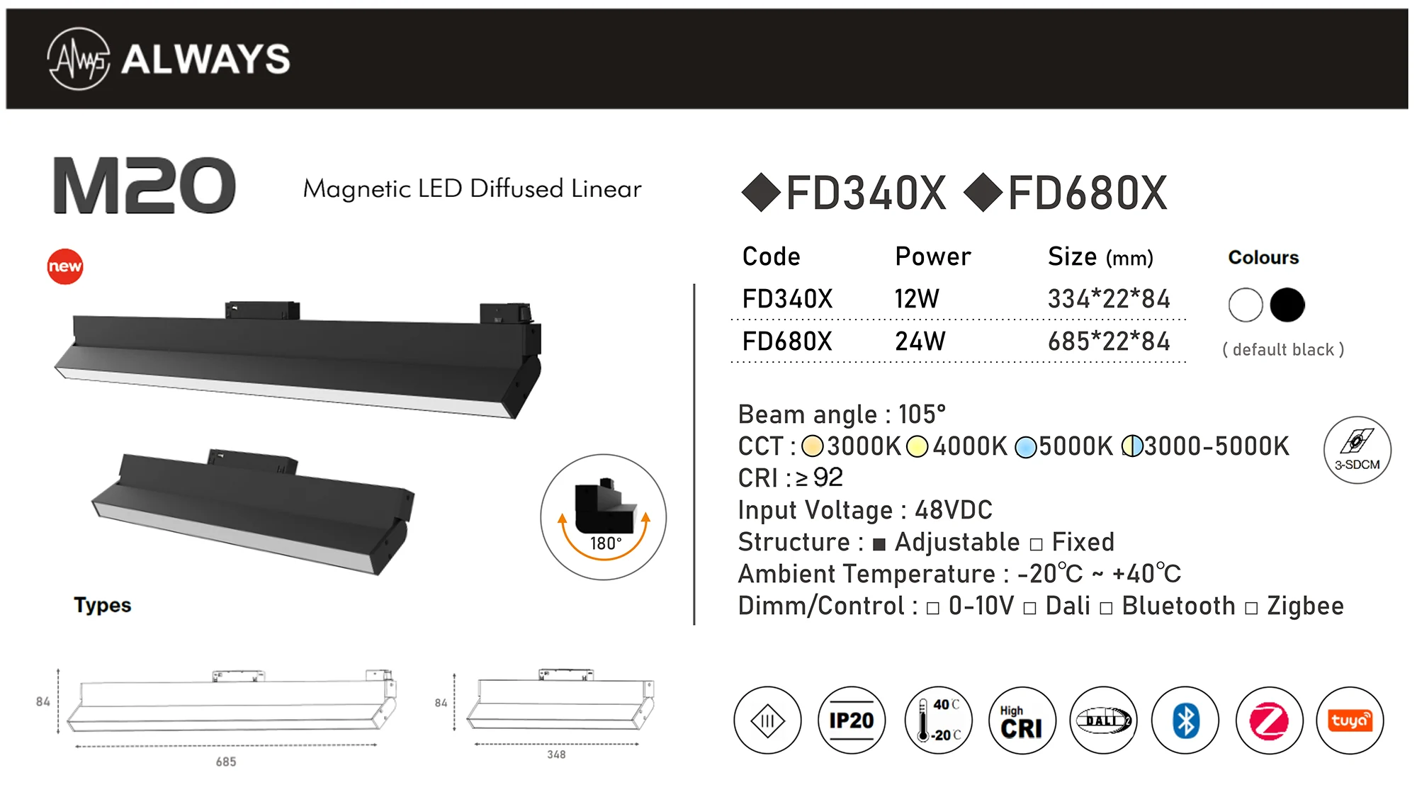 M20-DF340X гэрэл